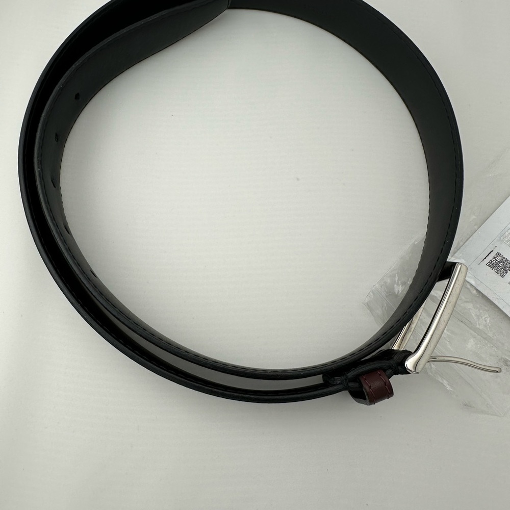 Womens Burberry Canvas/Leather Belt with Silver Buckle - Picture 9 of 15